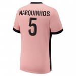 Günstige Fußballtrikots Paris Saint-Germain Marquinhos 5 Kinder 3rd trikot 2024-25 Kurzarm